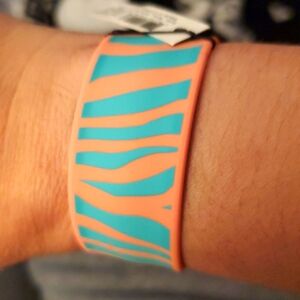 Marc By Marc Jacobs Orange and Blue Bracelet